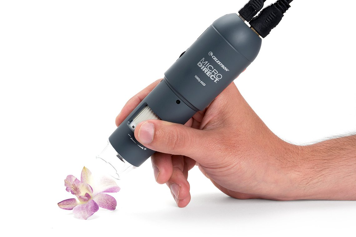 CELESTRON MicroDirect, Handmikroskop, Mehrfarbig