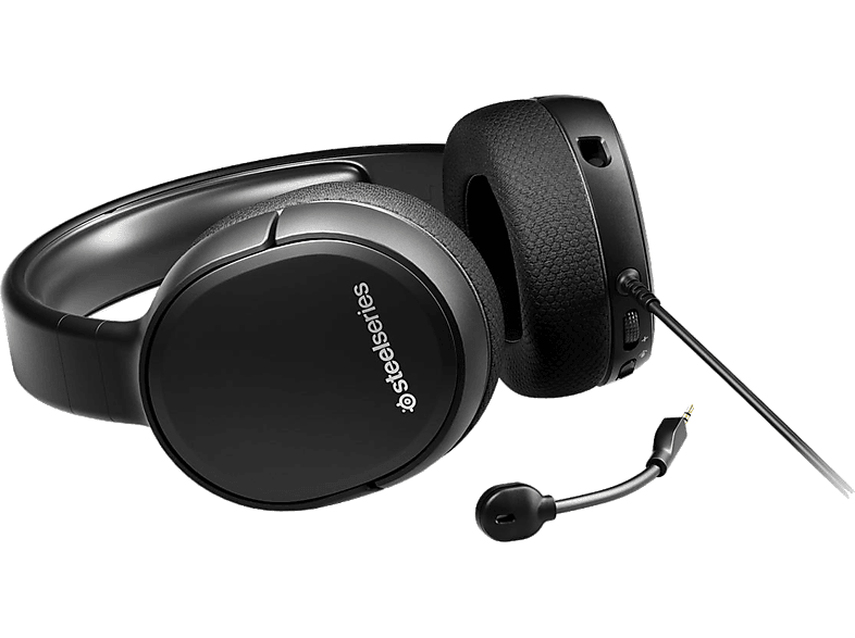 STEELSERIES Arctis 1 Wireless Kablosuz Kulak Üstü Kulaklık Siyah_1