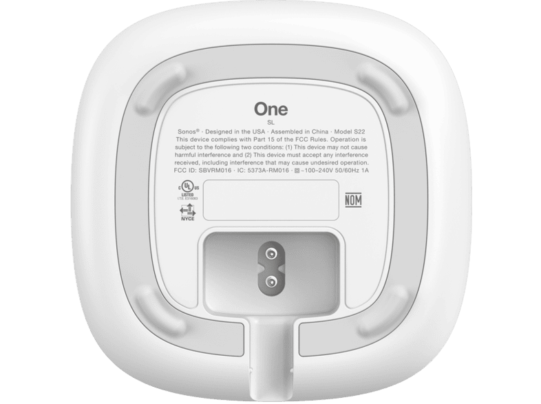 SONOS One SL - Multiroomhögtalare - Vit