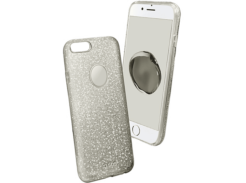 SBS Cover Sparky Glitter iPhone 8 Plus / 7 Plus Zilver (TESPARKYIP7PS)