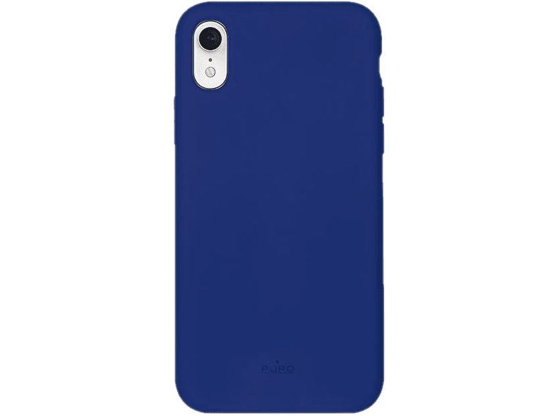 PURO Cover Icon iPhone XR Blauw (IPCX61ICONDKBLUE)