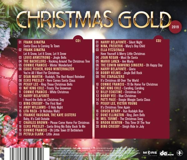 VARIOUS - CHRISTMAS GOLD 2019  - (CD)