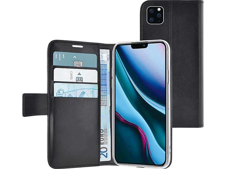 AZURI Cover Wallet Case iPhone 11 Pro Zwart (AZWALCLRIPHXIR-BLK)