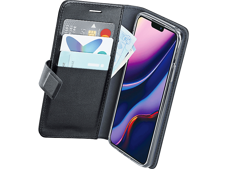 AZURI Cover Wallet Case iPhone 11 Max Zwart (AZWALCLRIPHXIMAX-BLK)