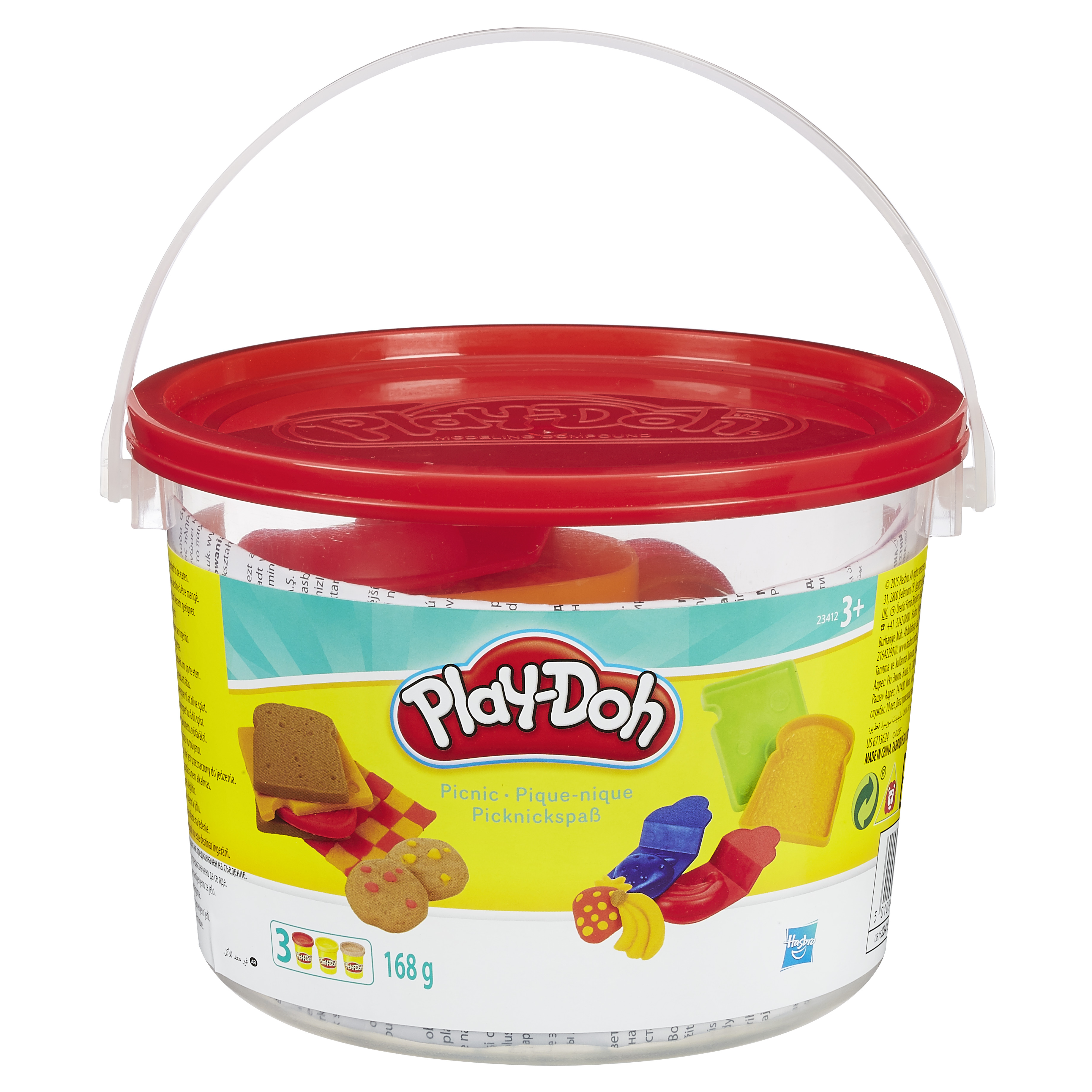 PLAY-DOH Play-Doh Spaßeimer Spielset, Farbauswahl nicht möglich