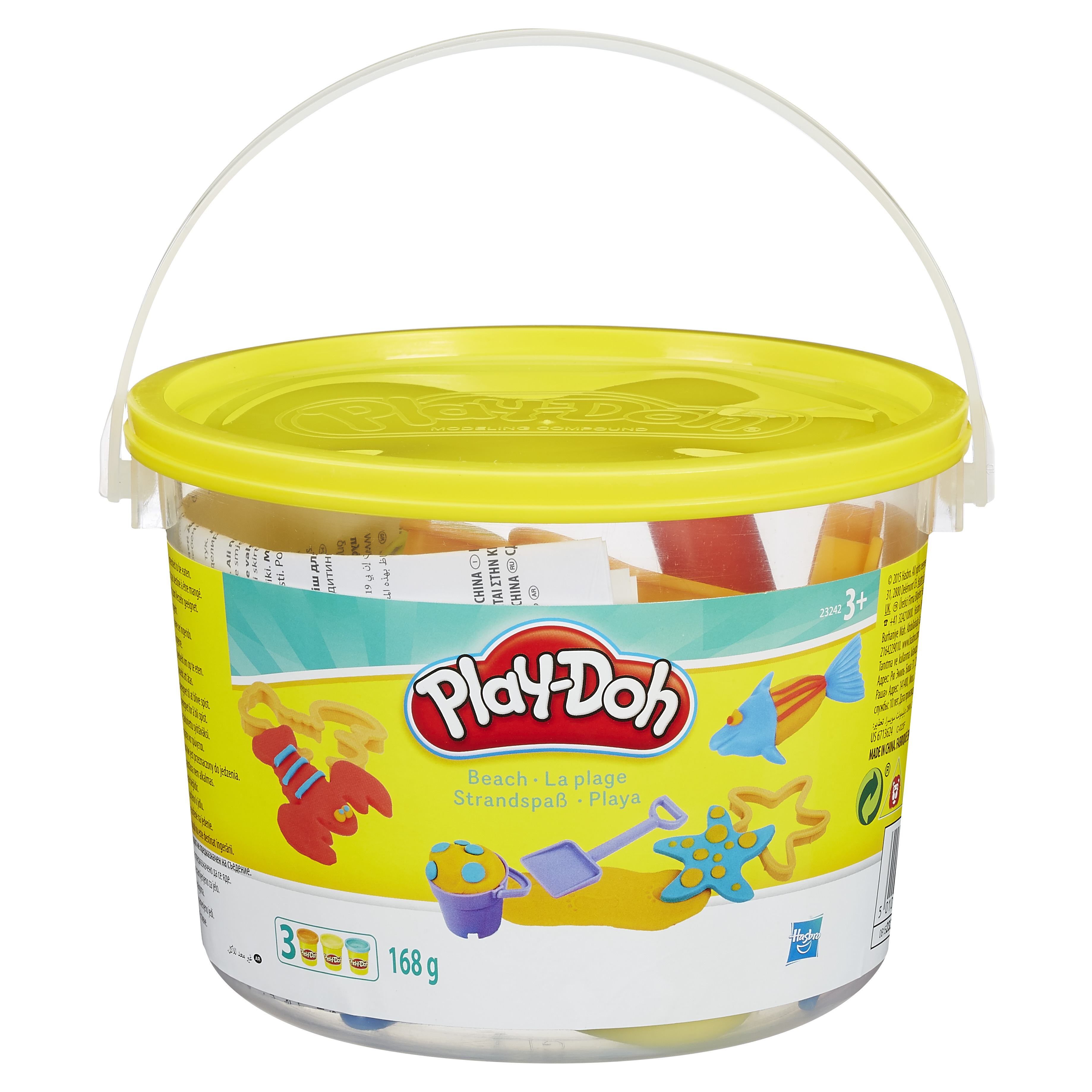 PLAY-DOH Play-Doh Spaßeimer Spielset, Farbauswahl nicht möglich