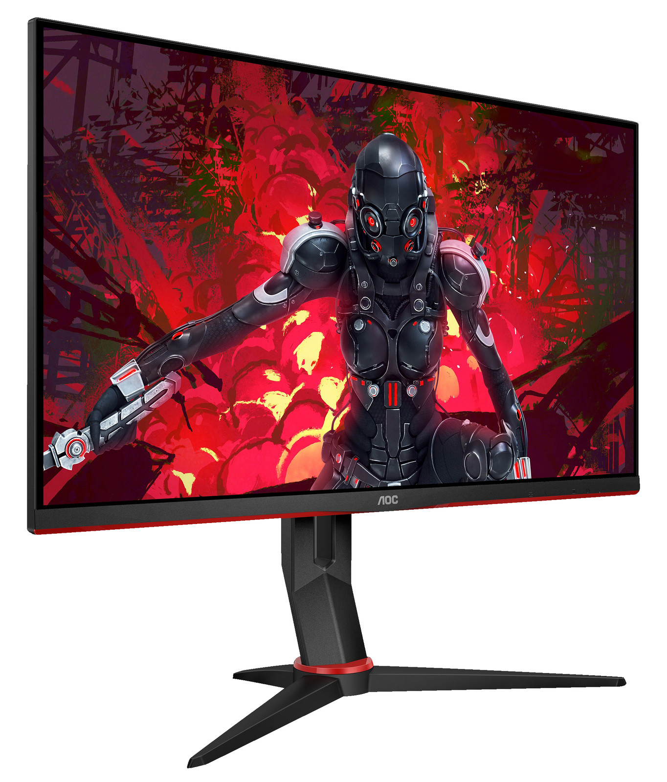 AOC 27G2U5/BK 27 Zoll Full-HD Gaming Monitor mit 1 ms. 75 Hz, FreeSync