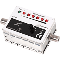 VIVANCO 44188 Satellitenfinder mit LED Anzeige und Signalton