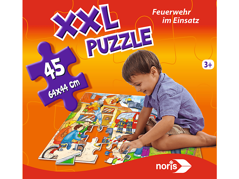 NORIS XXL Puzzle Feuerwehr im Einsatz Puzzle Mehrfarbig MediaMarkt