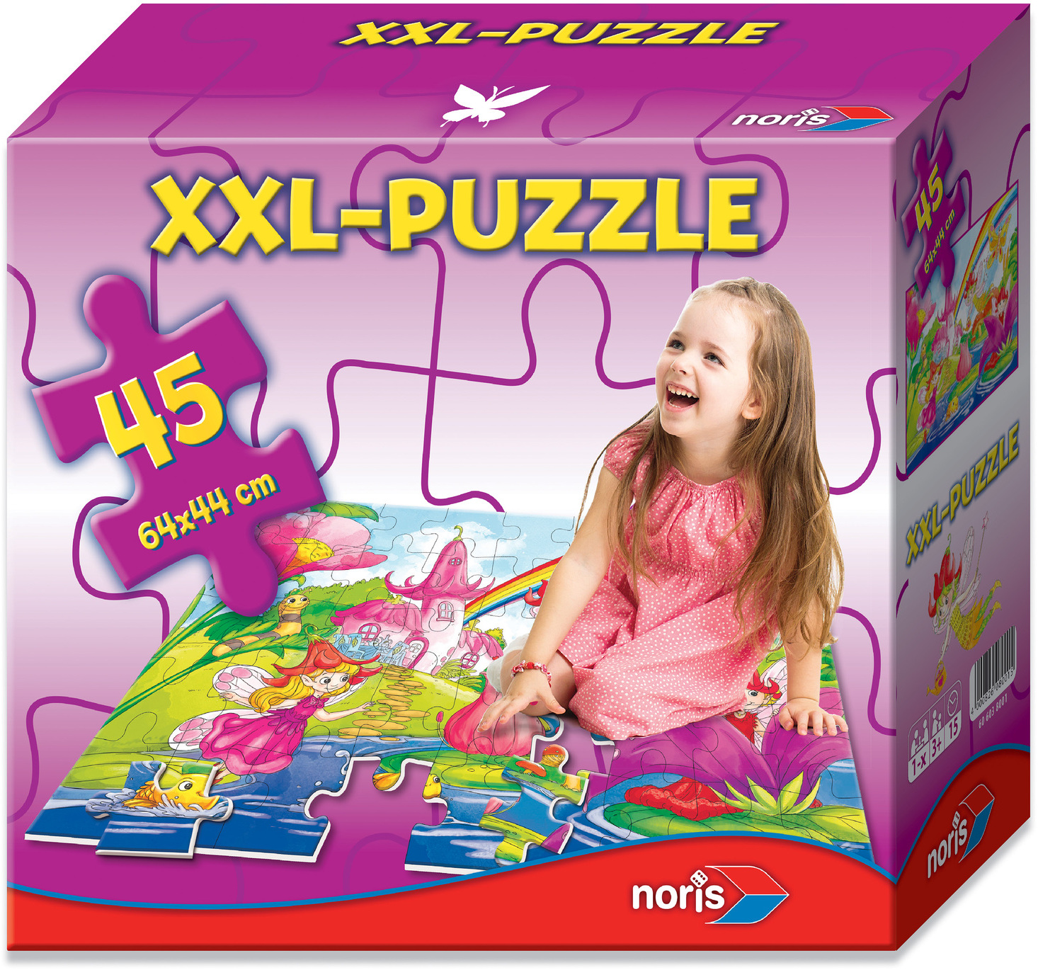 Feenland XXL Mehrfarbig Puzzle NORIS Puzzle
