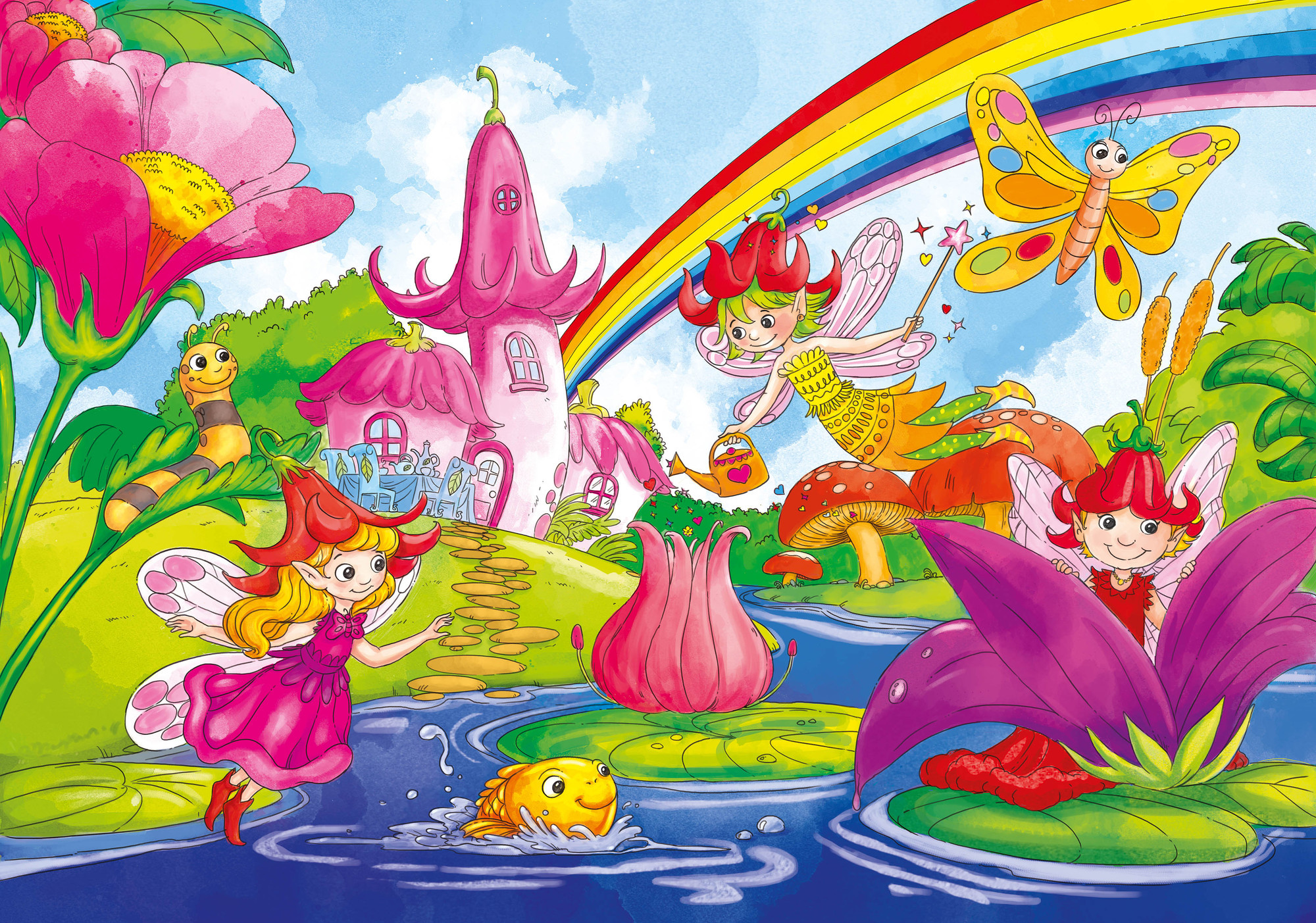 NORIS XXL Puzzle Feenland Puzzle