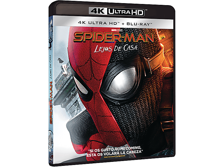 SpiderMan Lejos de casa 4K Ultra HD + Bluray