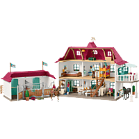 SCHLEICH Der Große Pferdehof mit Wohnhaus und Stall Spielset Spielset, Mehrfarbig