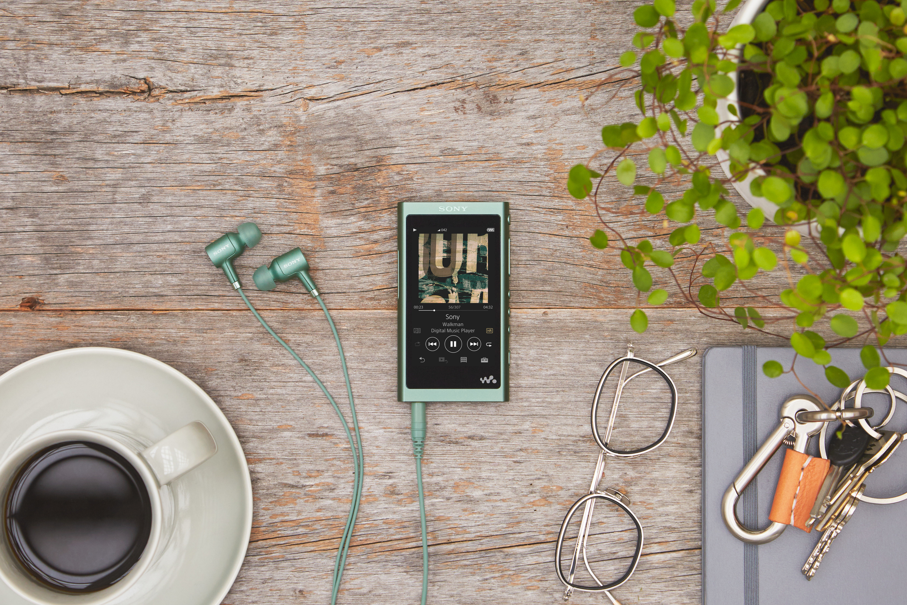 SONY Walkman NW-A55L Mp3-Player 16 GB, Grün