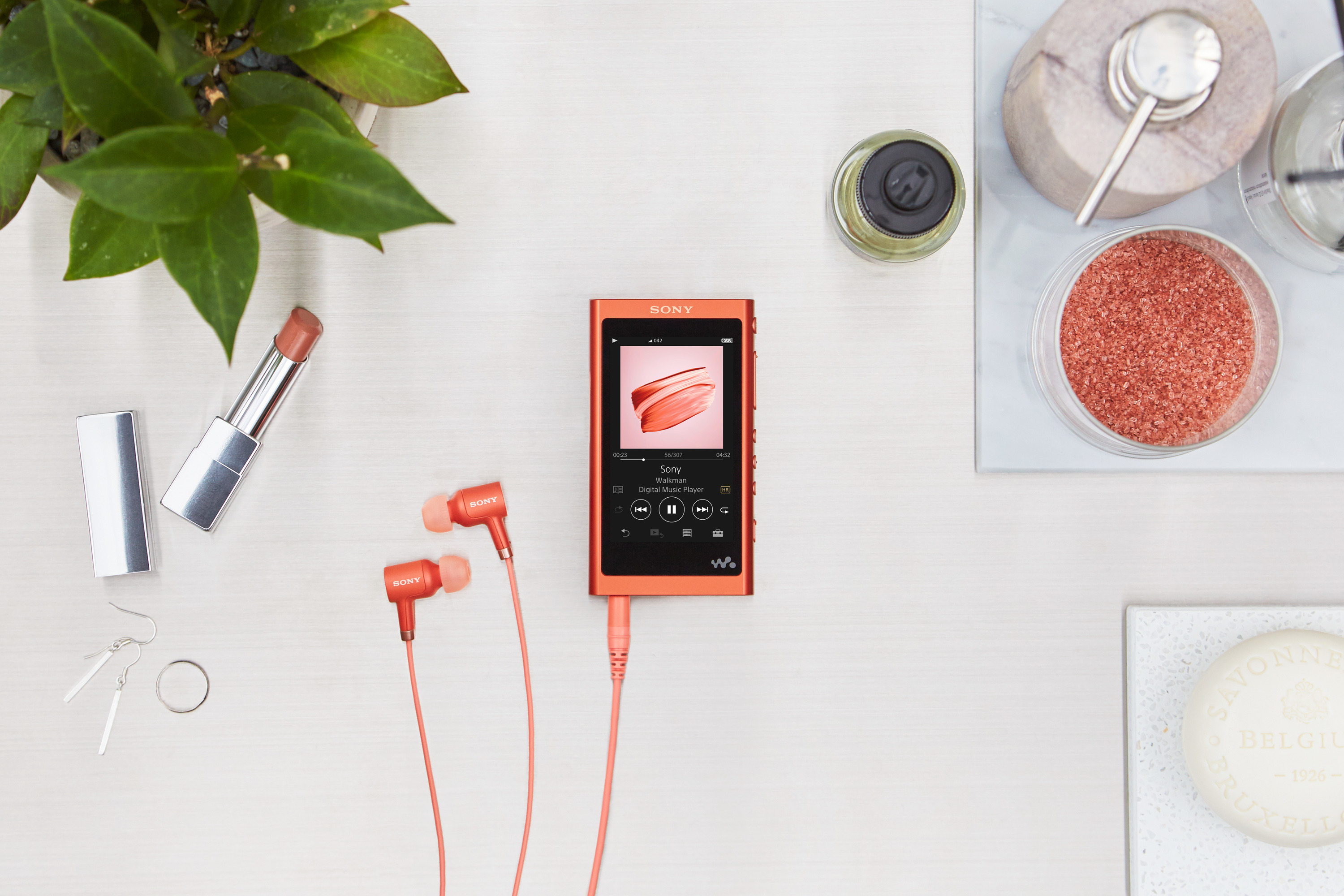 SONY Walkman NW-A55L Mp3-Player 16 GB, Rot