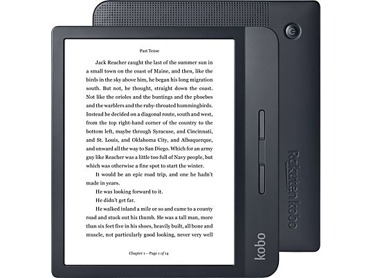 KOBO Libra H2O - Lecteur eBook (Noir)