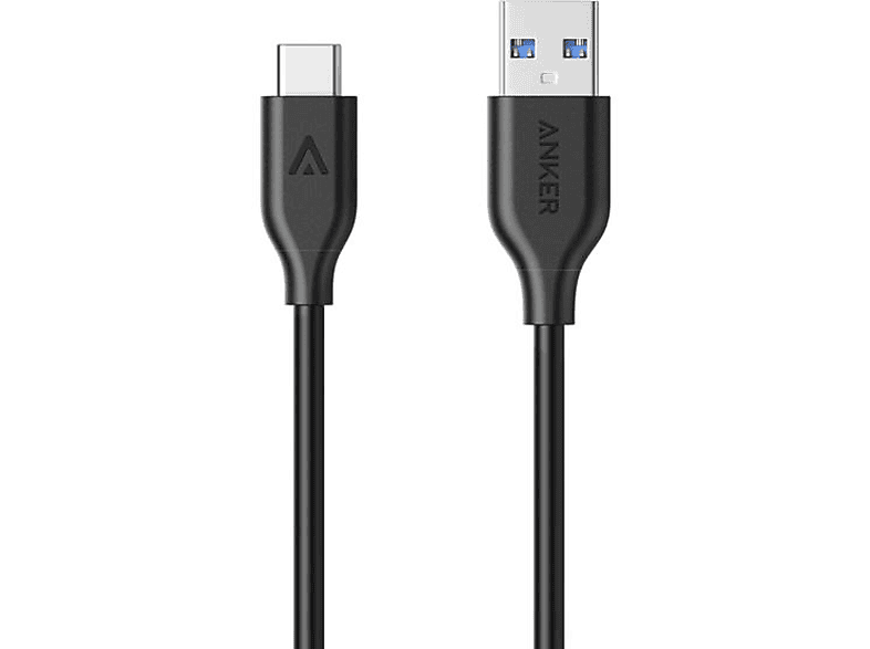ANKER Powerline 0.9m Type C Kablo Siyah_0