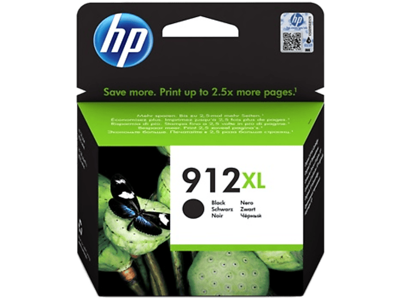 HP 912 XL Zwart (3YL84AE#301)