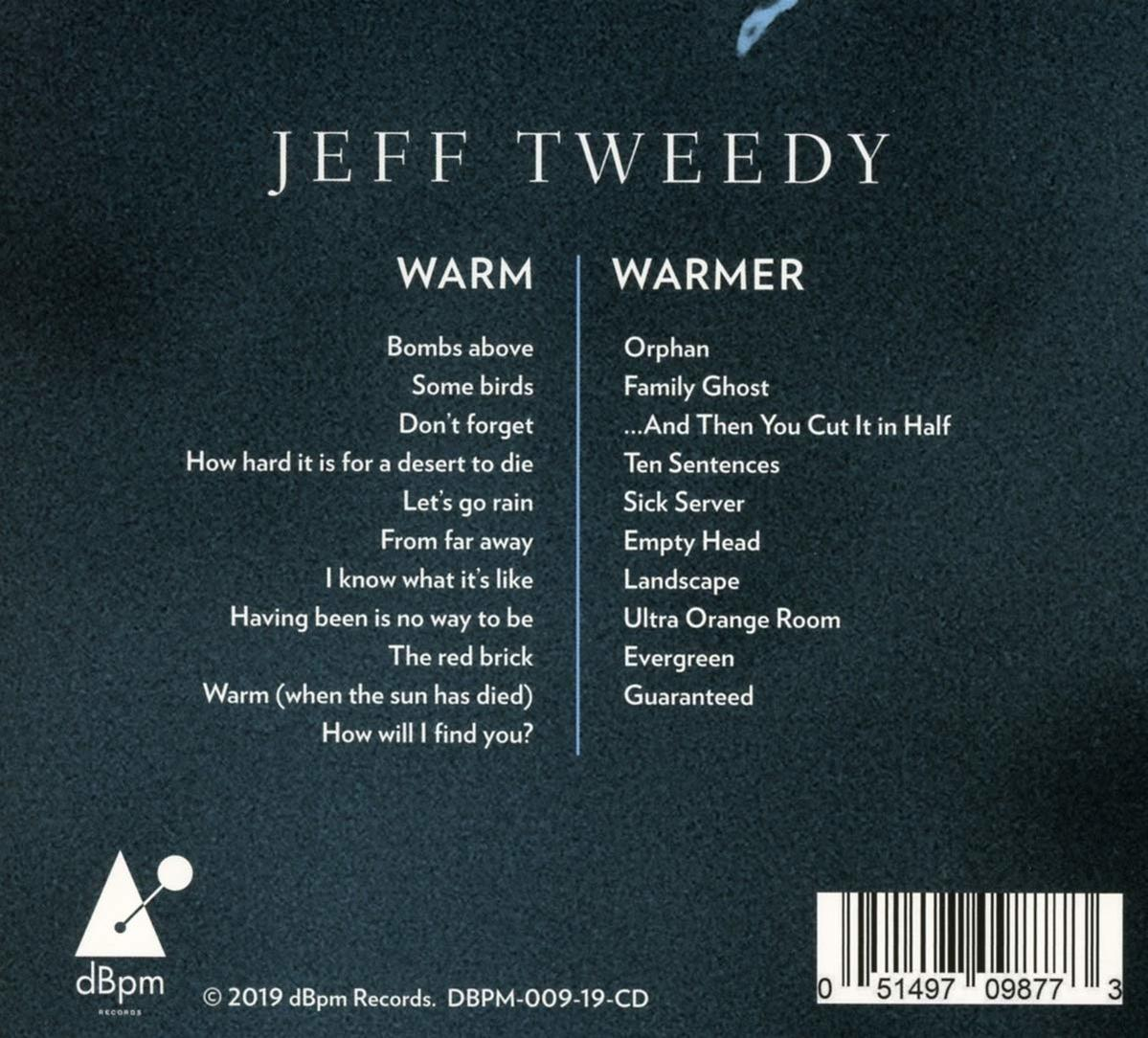 Jeff Tweedy / WARMER WARM (CD) - -DELUXE- 