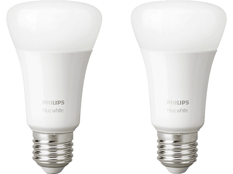 Philips Hue White E27 Doppelpack Bluetooth Led Lampen Warmweiss Mediamarkt