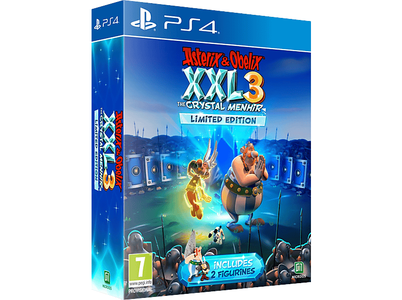 Asterix and Obelix XXL 3: The Crystal Menhir Limited Edition NL/FR PS4