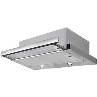 Campana convencional - Mepamsa Superline 45, 2 Velocidades, 415 m3/h, 44.8 cm, Inox