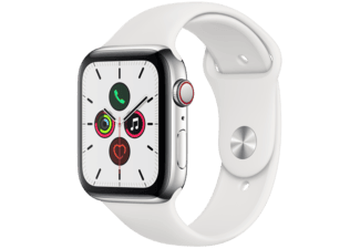 APPLE Watch Series 5 GPS+Cellular eSIM 44mm Rostfri ...