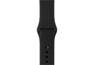APPLE 38mm Bracelet Sport avec Fermoir à clou noir sidéral, noir -  (-)