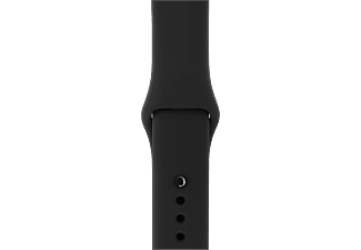 APPLE 38mm Cinturino Sport con borchia nero siderale, nero -  (-)