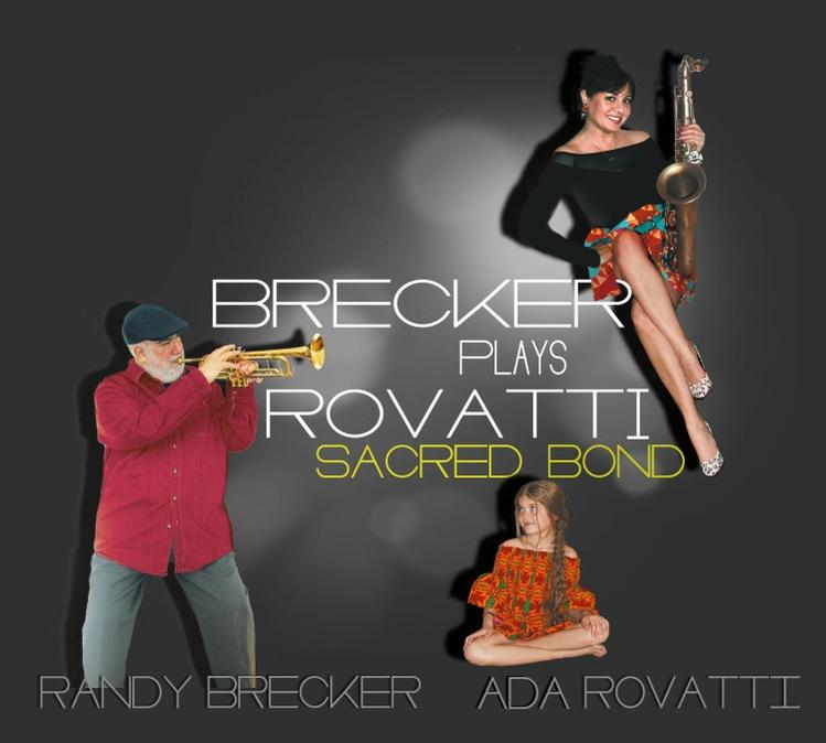 Albumcover mit Musikern und Text. Enthält eine Trompete, ein Saxophon und ein Mädchen.