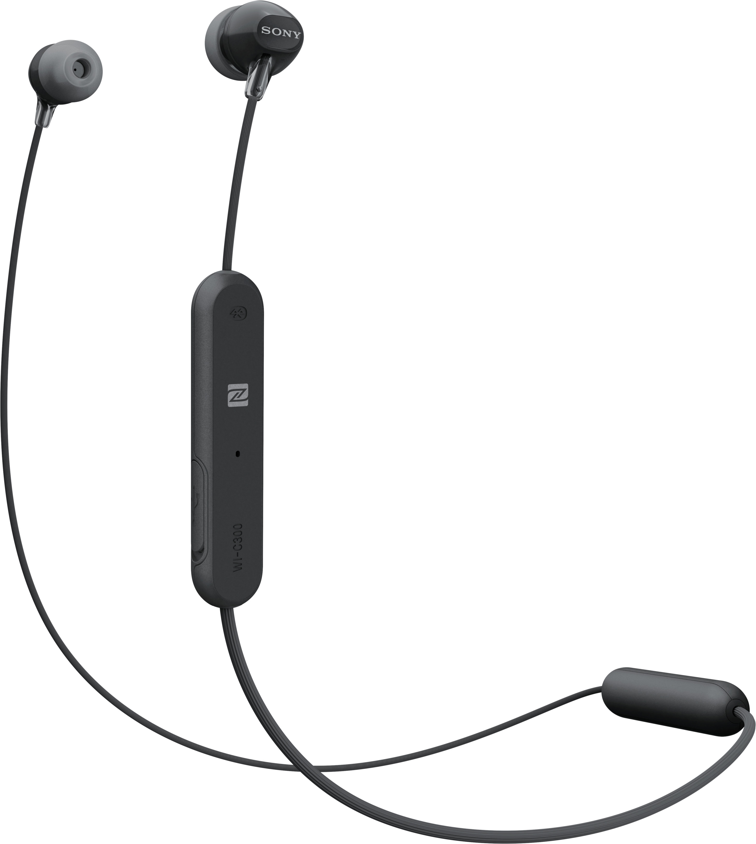 SONY WI-C300, In-ear Kopfhörer Bluetooth Schwarz