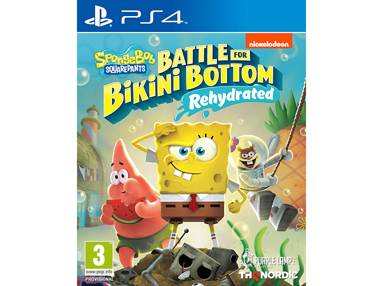 Spongebob Squarepants: Battle For Bikini Bottom Rehydrated UK/FR PS4