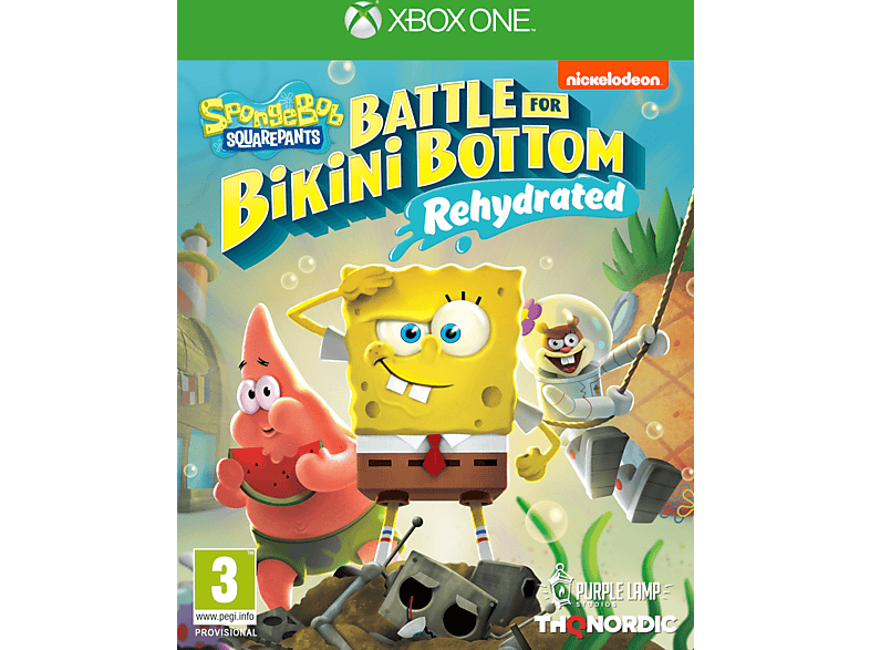 Spongebob Squarepants: Battle For Bikini Bottom Rehydrated UK/FR Xbox One