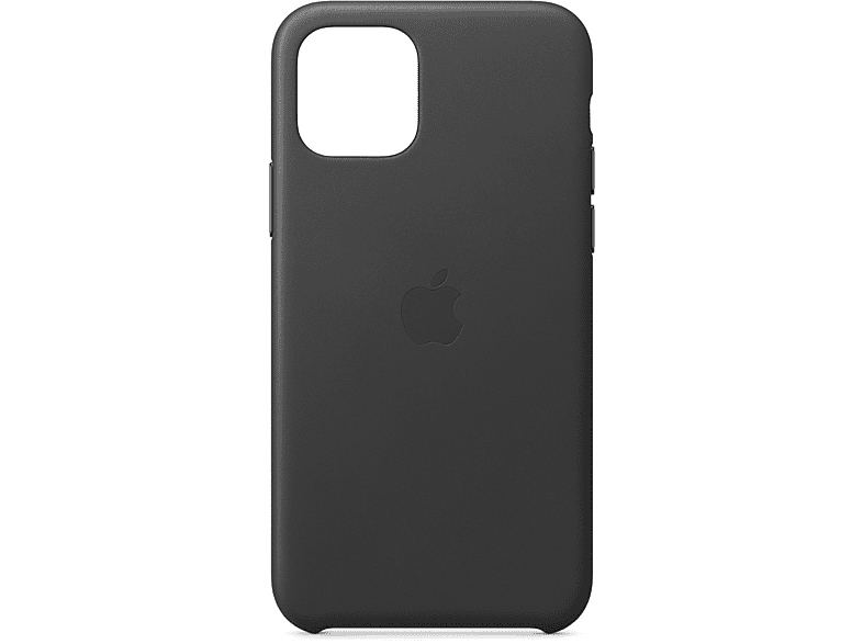 APPLE Leather Case Pure Back, Backcover, Apple, iPhone 11 Pro, Schwarz