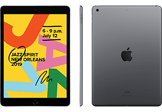 APPLE iPad (2019) Wi-Fi - Tablet (10.2 ", 128 GB, Space Gray)