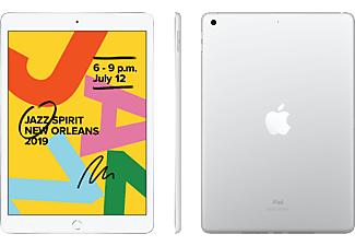 APPLE iPad (2019) Wi-Fi - Tablet (10.2 ", 128 GB, Silver)