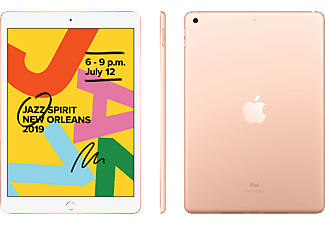 APPLE iPad (2019) Wi-Fi - Tablette (10.2 ", 32 GB, Or)