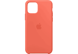 APPLE Silicone Case, Backcover, Apple, iPhone 11 Pro, Clementine
