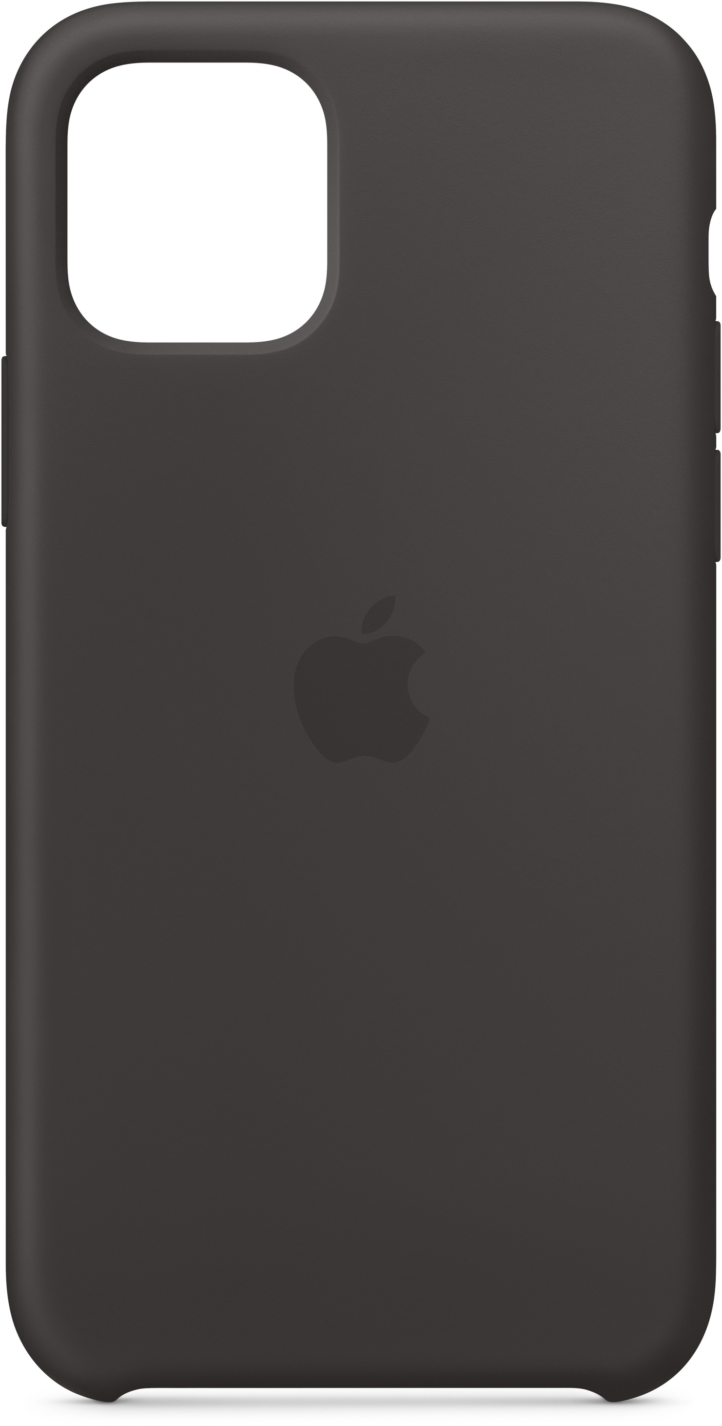 APPLE Silicone Case, Backcover, Apple, Schwarz Pro, 11 iPhone
