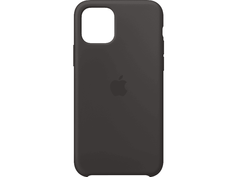 APPLE Silicone Case, Backcover, Apple, 11 Pro, iPhone Schwarz