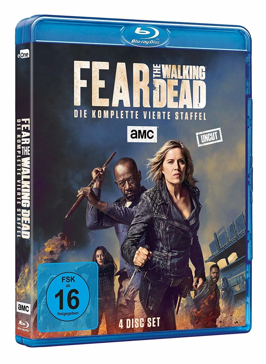 Blu-ray-Disc-Hülle von 'Fear the Walking Dead' mit Cover-Art und Text.