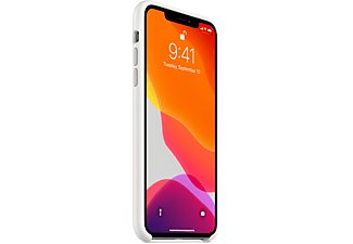 APPLE Silicone Case, Backcover, Apple, iPhone 11 Pro Max, Weiß