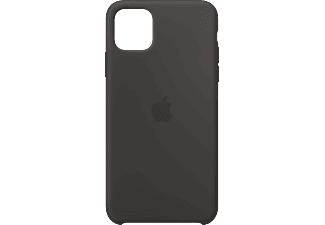 APPLE Silicone Case, Backcover, Apple, iPhone 11 Pro Max, Schwarz