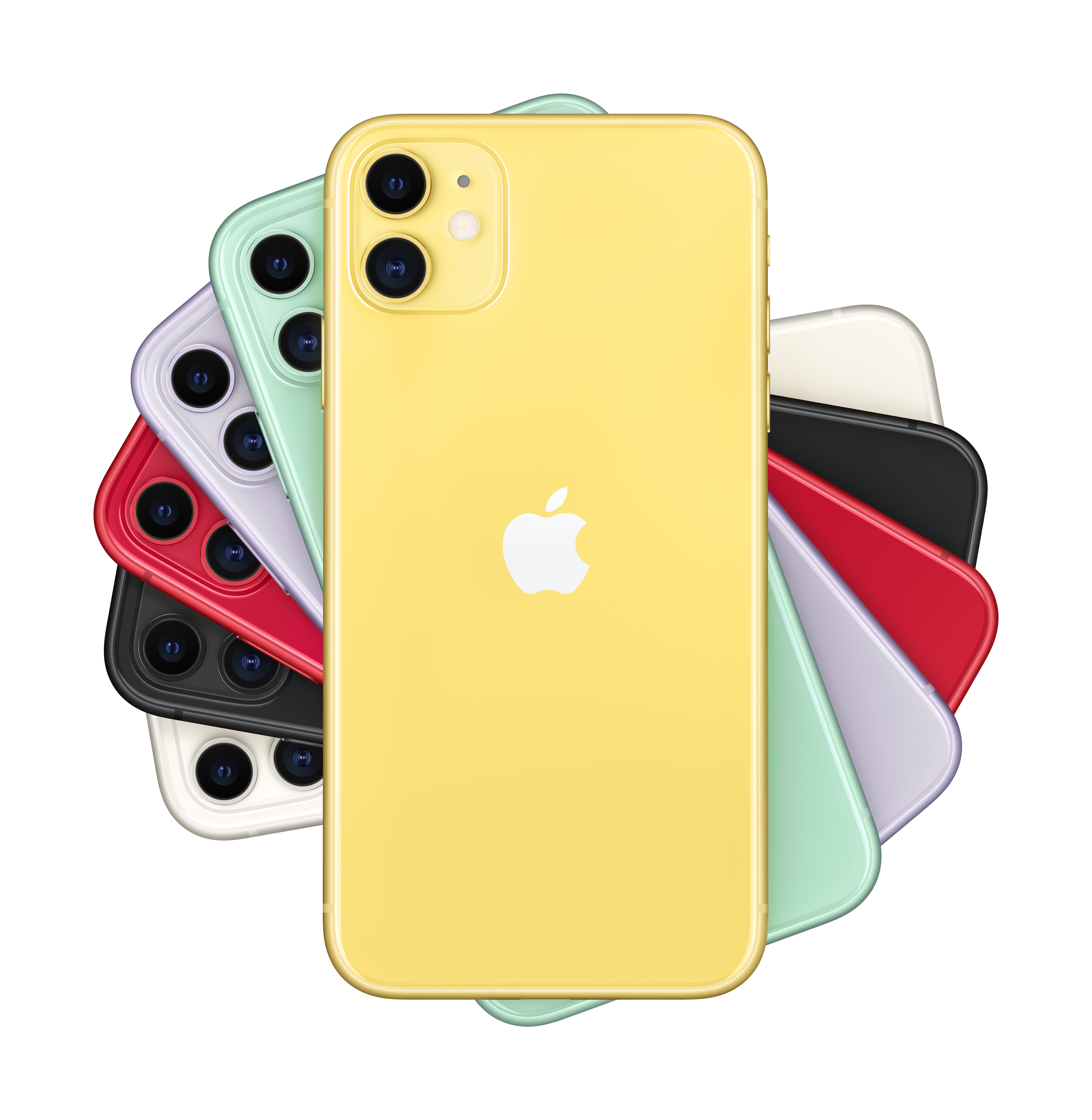 APPLE iPhone 11 64GB Yellow (MWLW2ZD/A) 64 GB, Gelb, Dual SIM