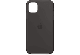 APPLE Silicone Case, Backcover, Apple, iPhone 11, Schwarz