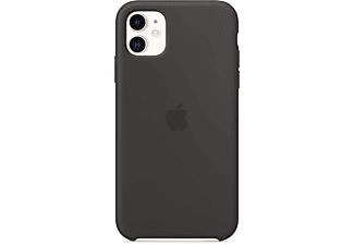 APPLE Silikon Case in Black für iPhone 11 (MWVU2ZM/A)