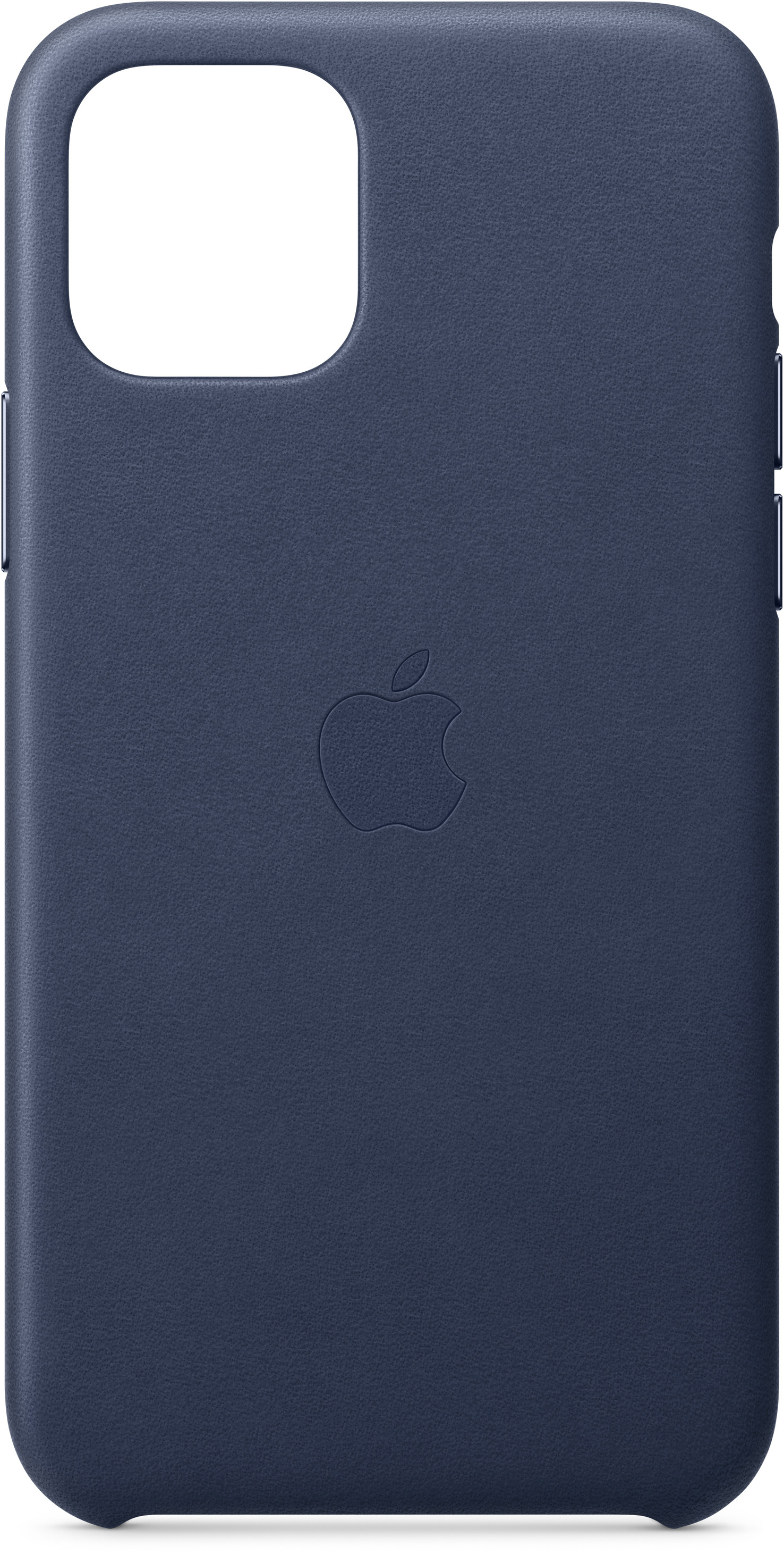 APPLE Leather Case Pure Back, Apple, Pro, iPhone 11 Backcover, Mitternachtsblau