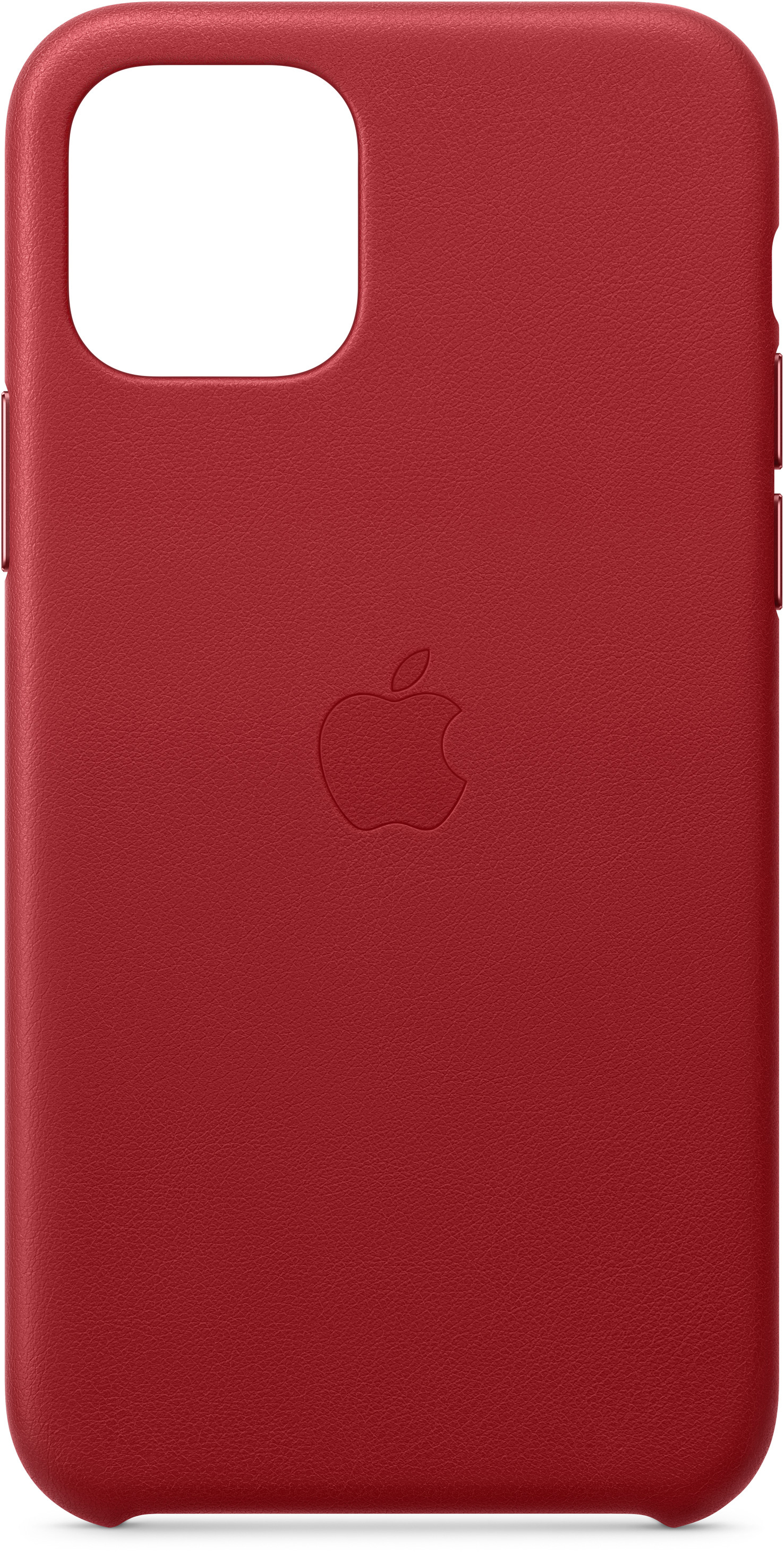 APPLE Leather Case Pure Back, Rot Apple, 11 Backcover, iPhone Pro