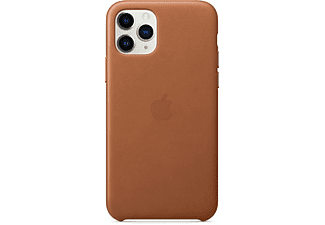 APPLE Leather Case Pure Back, Backcover, Apple, iPhone 11 Pro, Sattelbraun