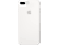 APPLE Apple Custodia in silicone - Per iPhone 8 Plus / 7 Plus - Bianco - Custodia per cellulare (Adatto per modello: Apple iPhone 8 Plus/7 Plus)